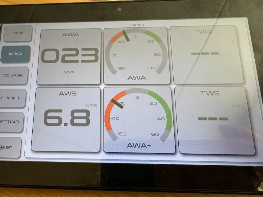 NMEA0183 Multi Function Display