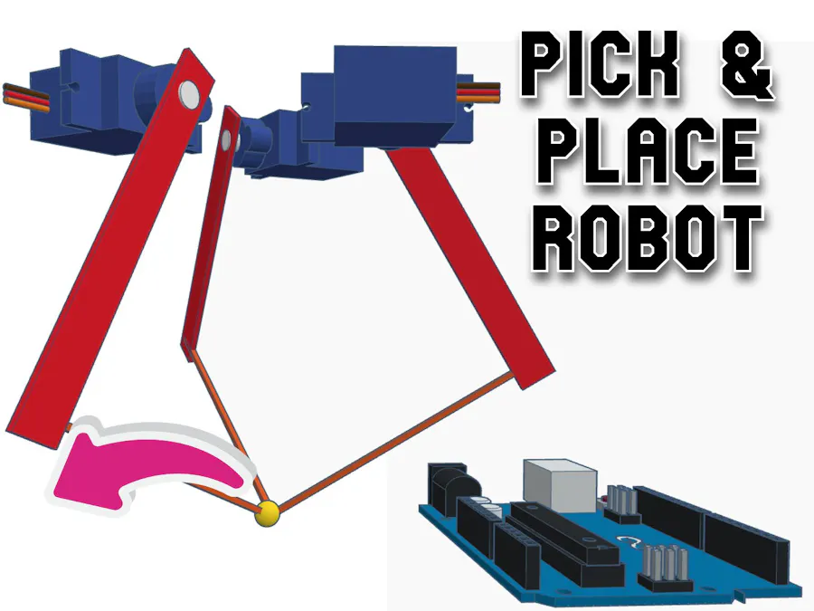 DIY Industrial Pick & Place Robot | Hybrid Delta Robot