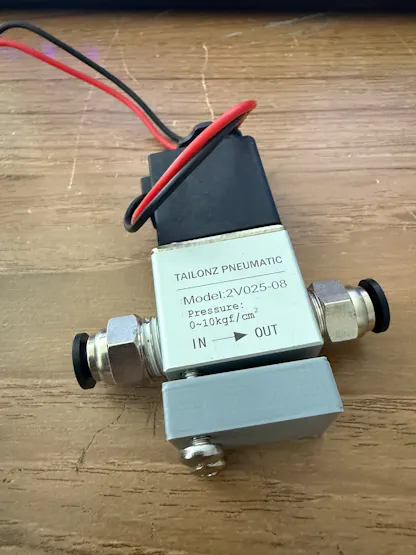 Solenoid Valve with Spacer