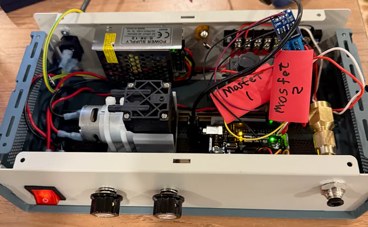 MOSFETs Wrapped in Heat Shrink