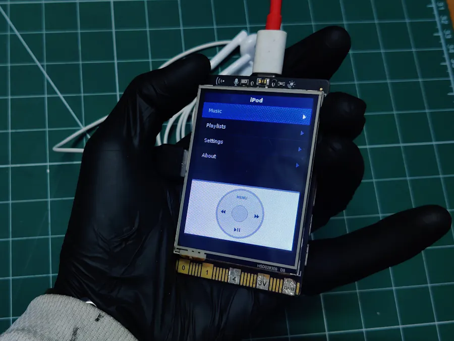 UniPod a digital iPod by Unihiker