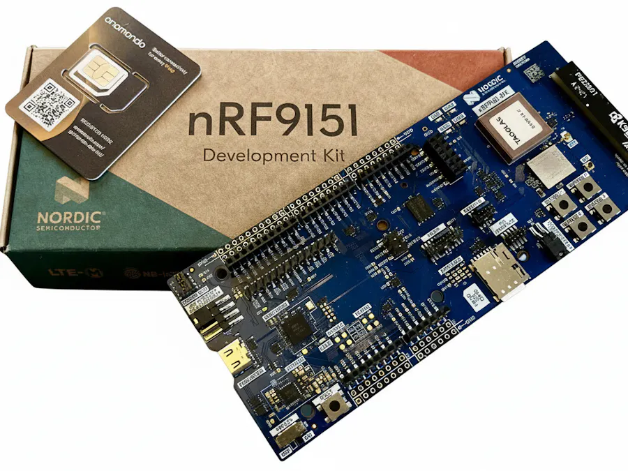 IoT Blink with nRF9151, Zephyr, Onomondo, and Conexa SIMs