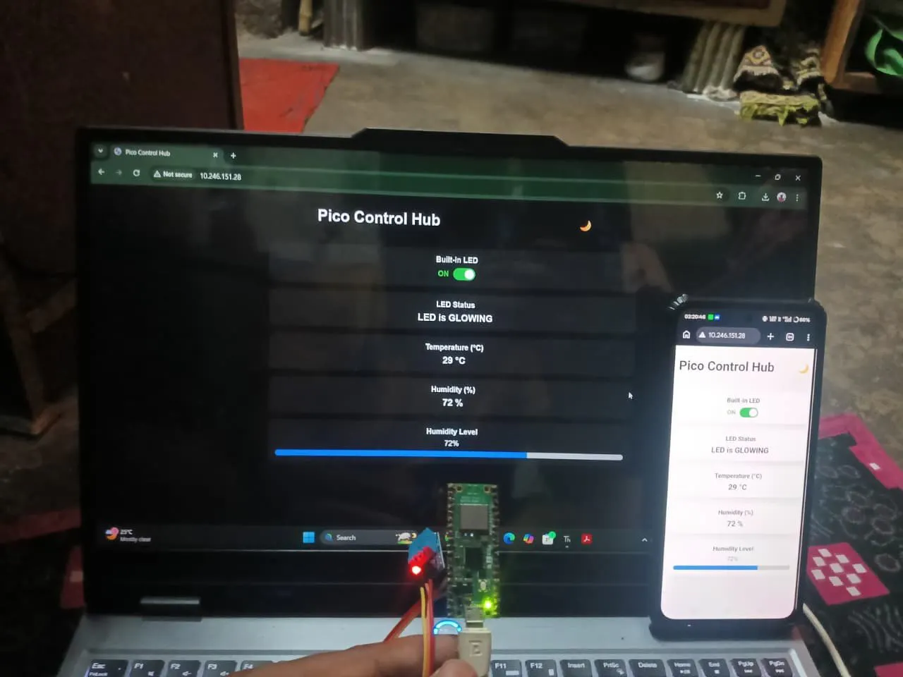 Build Real-Time IoT Dashboards with MicroPython - Hackster.io