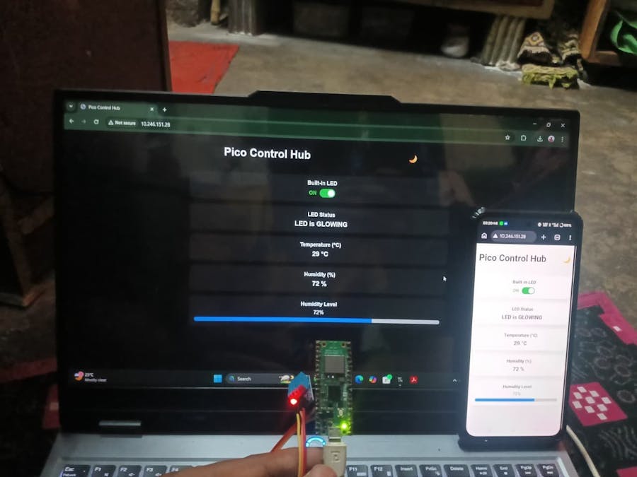 Build Real-Time IoT Dashboards with MicroPython