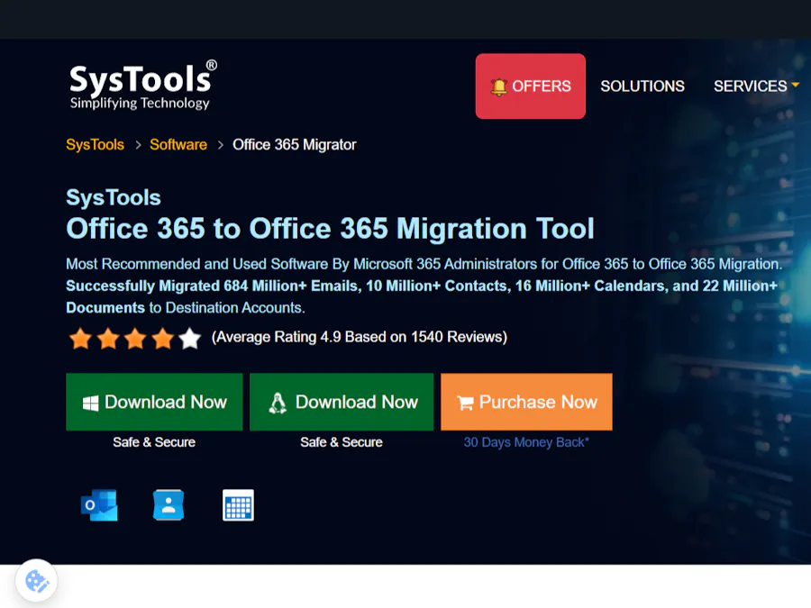 SysTools Office 365 Migration Tool