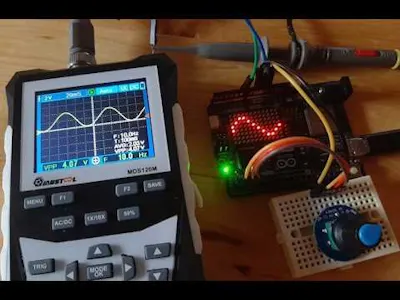 Arduino UnoR4 WiFi DAC Signal Generator Sine Square Triangle - Hackster.io