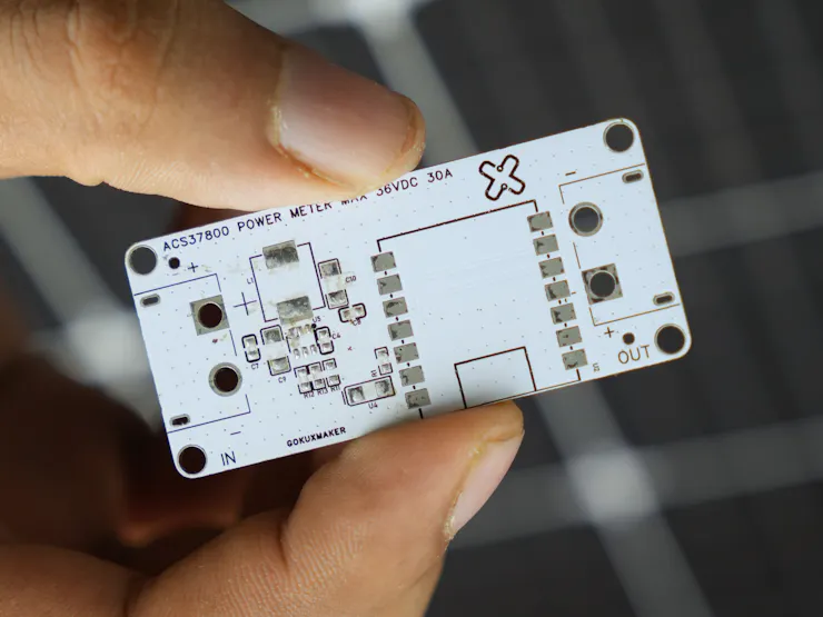 Manufactured PCB