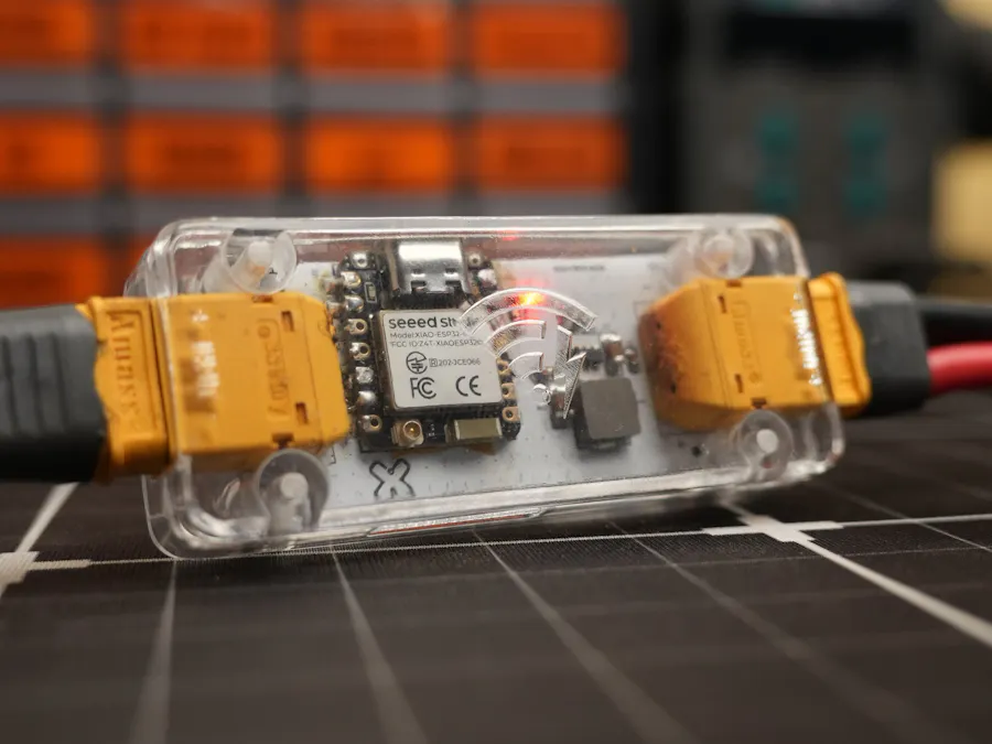 Wireless High Amp Power Meter With ESP32C6