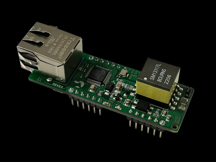 W5500 PoE Ethernet Module for Embedded IoT Projects