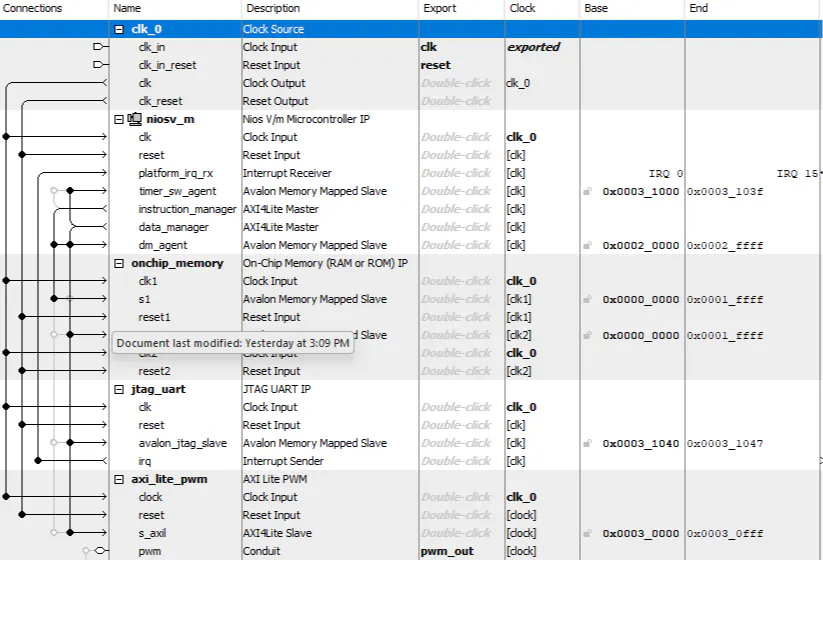 RISC-V Soft Processor System on DE10-Lite