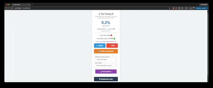 Web Dashboard