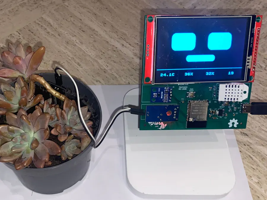 FloraCare, The ESP32-S3 Plant Tamagotchi 🌿