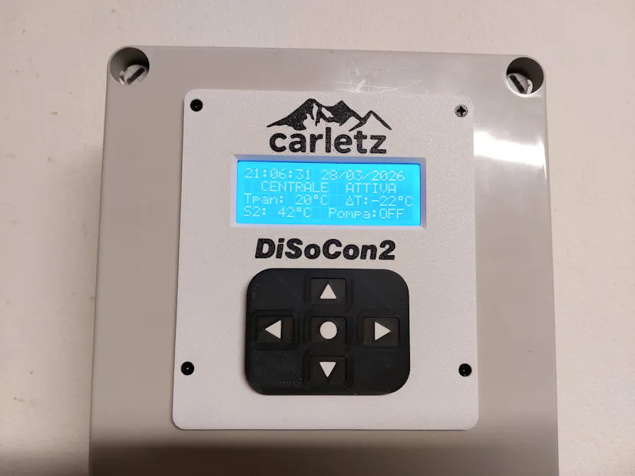 DiSoCon2 — Differential Solar Controller V2