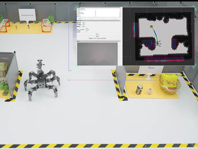 LLM on ROS 2: A Guide to ROSpider AI Hexpod Robot