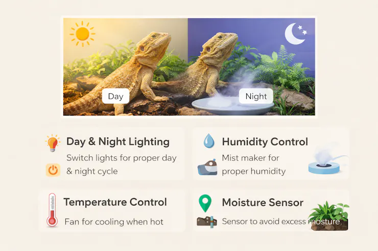 Terrarium App Interface