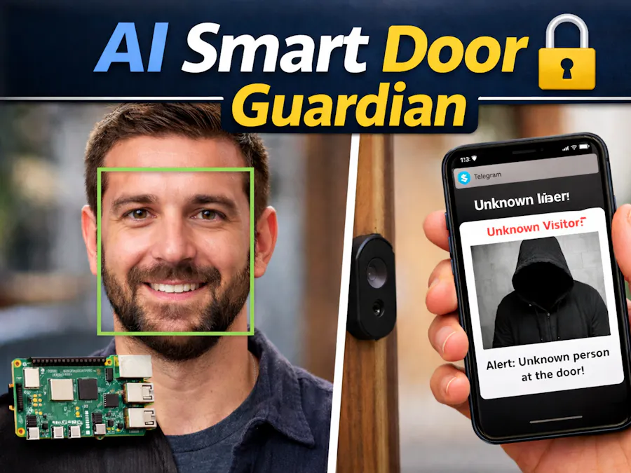 AI-Powered Smart Door Guardian with Face Recognition & IoT A