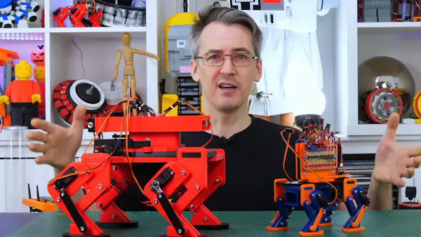 James Bruton Designed His Newest Robot Dog for You to Build - Hackster.io
