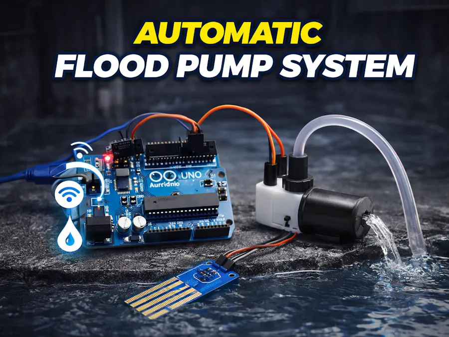 Device that automatically pumps out excess water