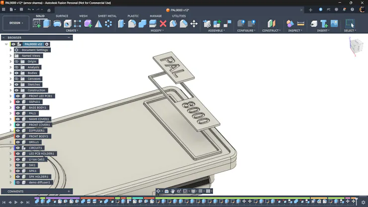 Fusion 360 Design 3