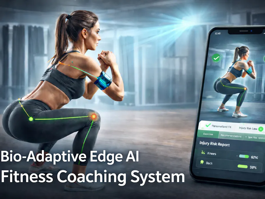 Bio-Adaptive Edge AI: Personalized Real-Time Coach