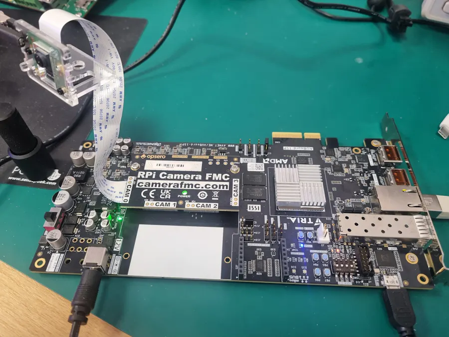 FPGA Vision Lab: Real-Time Frame Grabbing & Streaming