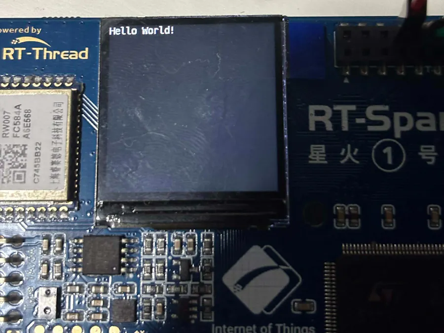 Interactive RT-Spark: Switches, LEDs & LCDs