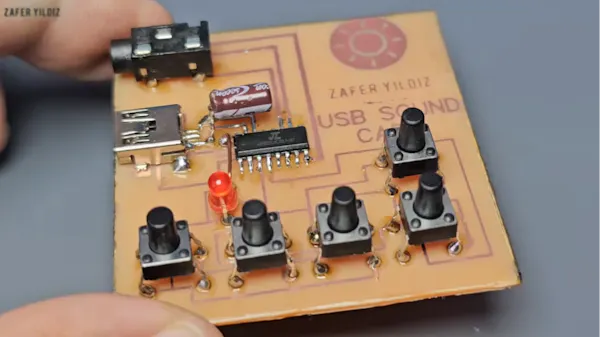 Building a Functional USB Sound Card at Home - Hackster.io