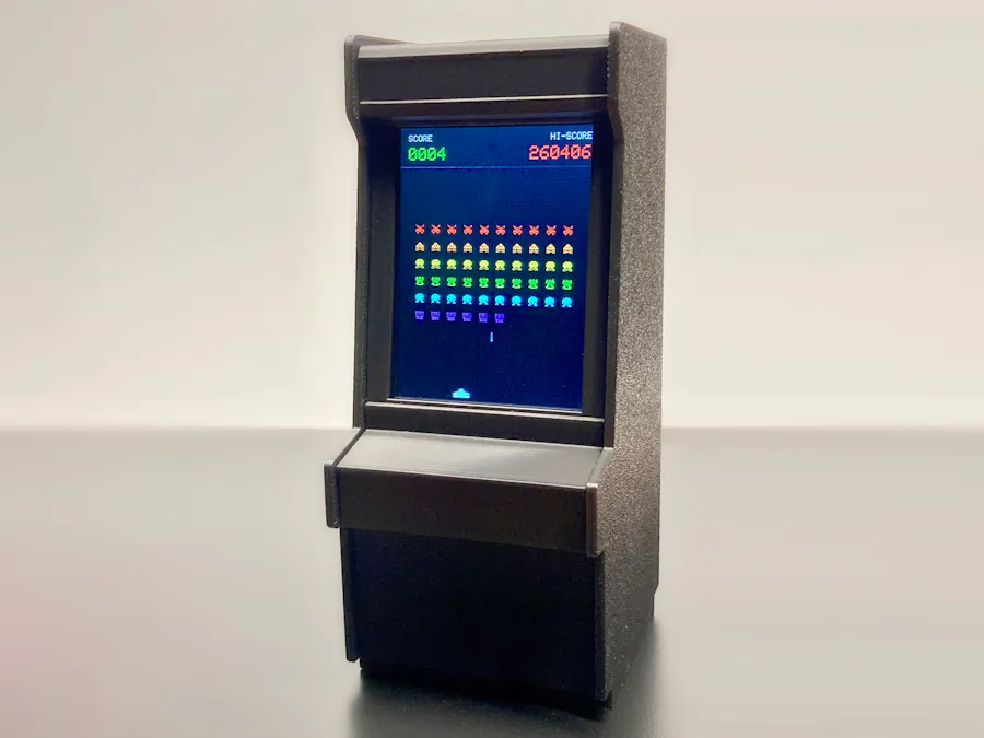 Retro Arcade Clock on a CYD