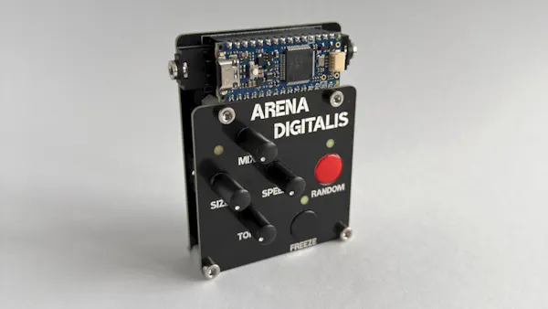 Sid Rockett's Arena Digitalis Turns the Arduino Nano R4 Into a "Glitch Machine" Granular Synth