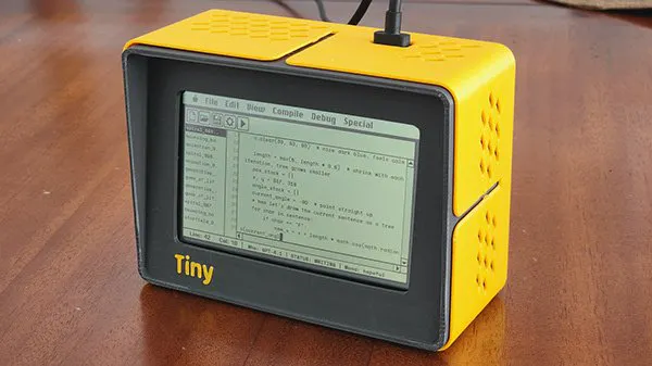 TinyProgrammer Desktop Companion Codes, Debugs, and Socializes