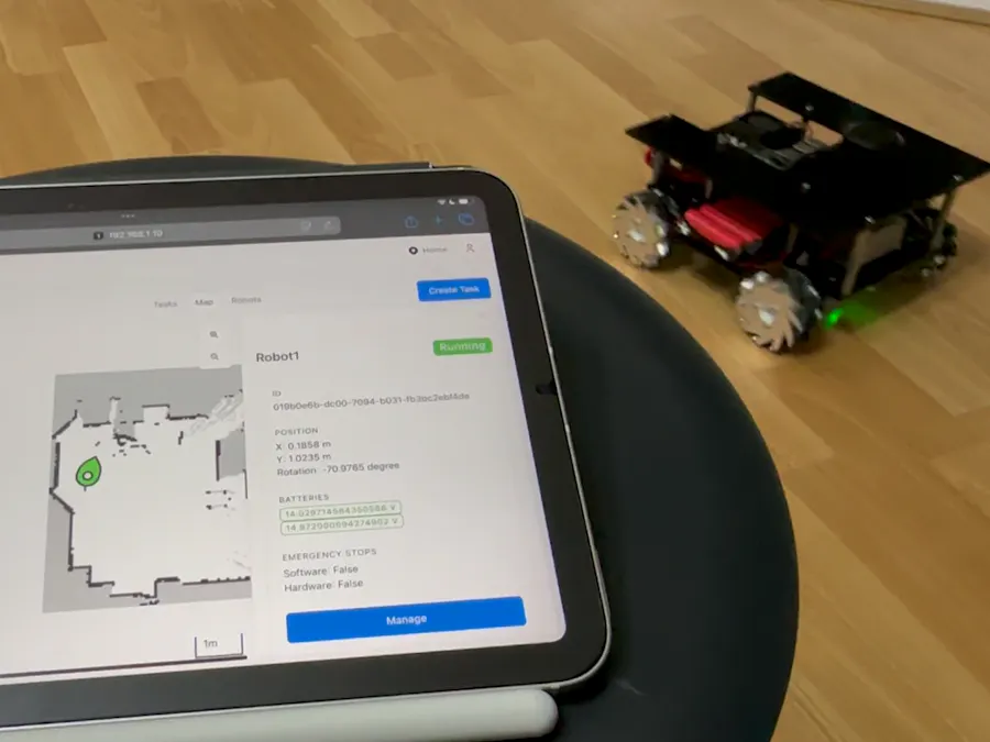 LGDXRobot Cloud: Robot management system for ROS 2