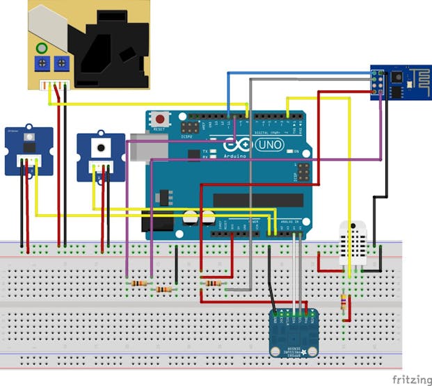 Arduino UNO Mini-Weather Station - Hackster.io