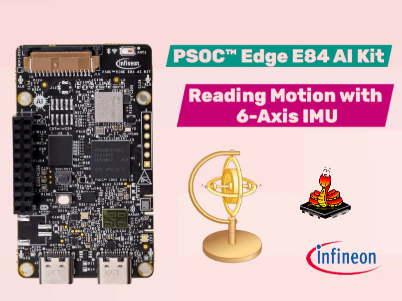 PSOC™ Edge E84 AI Kit & IMU