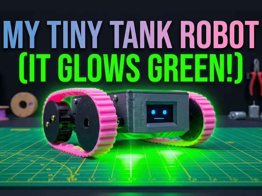 How I Build Wifi controlled Arduino based 3d printed Tank ?