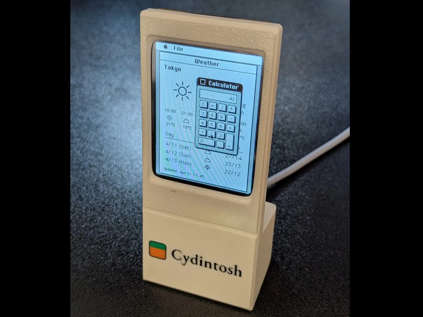 Cydintosh: Retro Mac Emu meets IoT Smart Home - Hackster.io