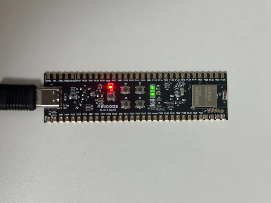 Blink Your First LED on NU40DK nRF52840 with Arduino