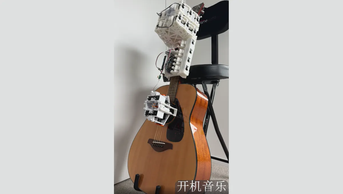 hackster.io - This Robot Plays with Mechanical Perfection on Any Guitar