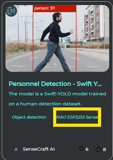 SenseCraft AI Model Deployment