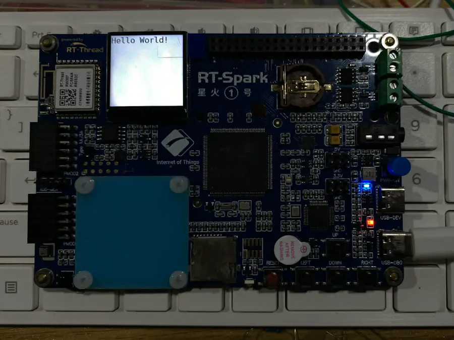 Exploring the Spark-1 (RT-Thread) LCD Interface