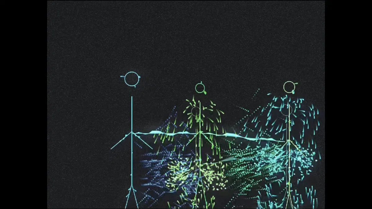 Maker Builds Real-Time AI Particle Energy Field