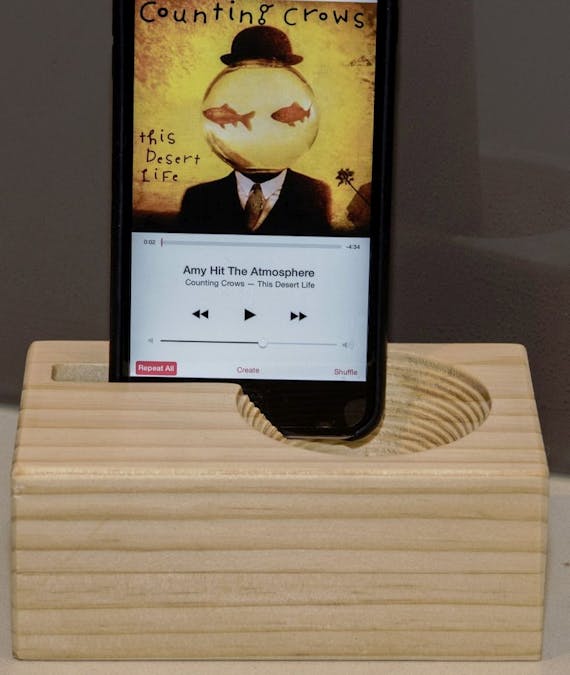 Make a Passive Amplifier for your iPhone with a X-Carve CNC