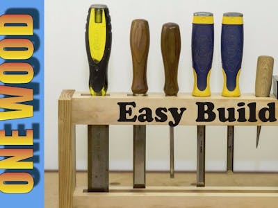 Make a DIY Chisel Rack