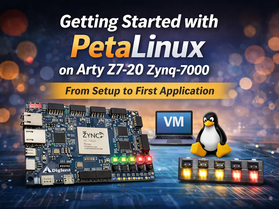 Beginner’s Guide to PetaLinux 2025.2 on Arty Z7-20