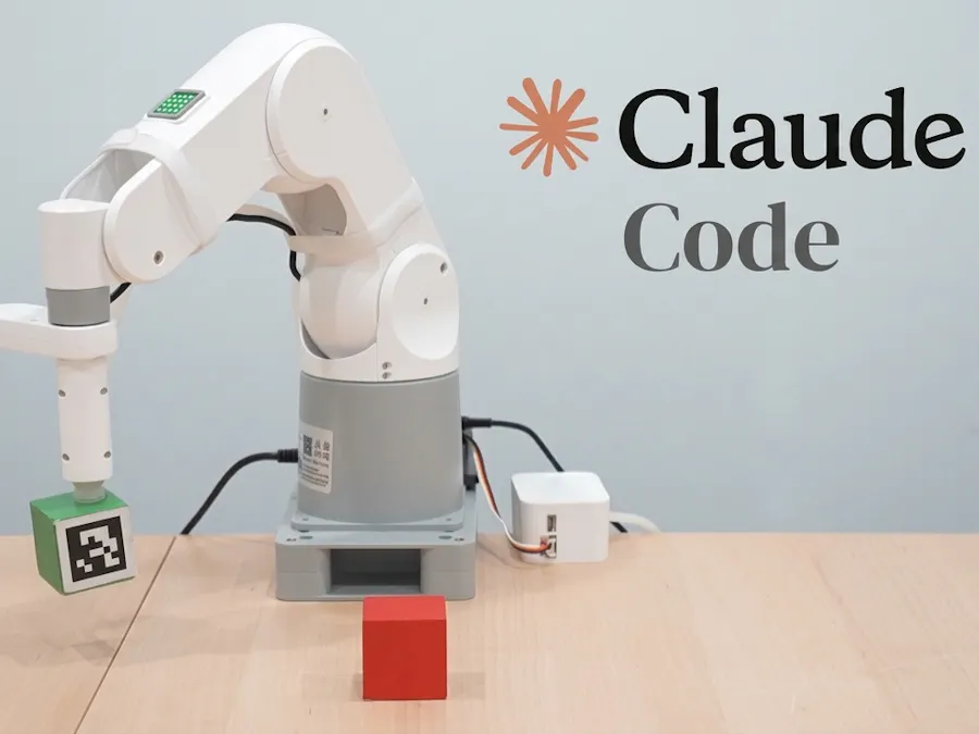 Build Robot Skills with Claude on myPalletizer 260 M5