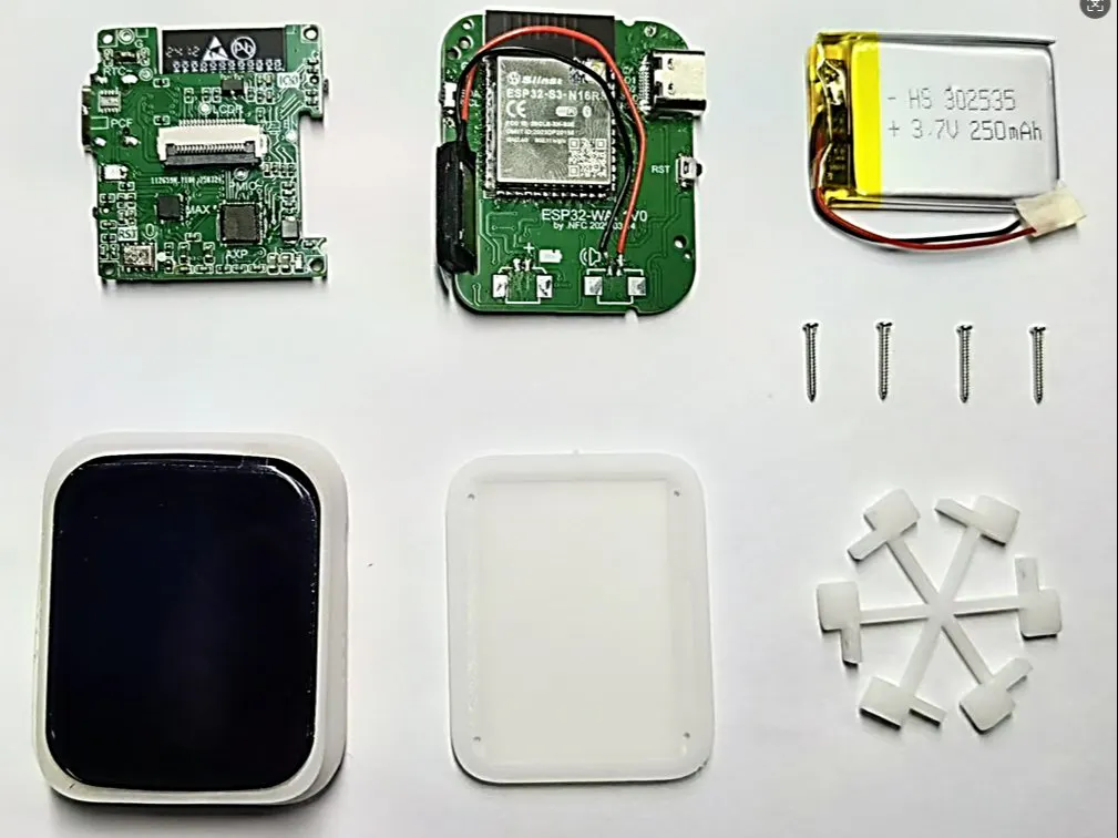 Create a smartwatch with low cost and fun voice interaction