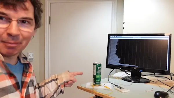 Matthias Wandel Turns Metal Into Proximity Sensors with the Raspberry Pi Pico's PIO Blocks