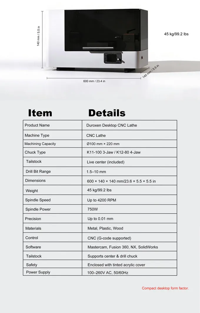 You Can Now Get a CNC Lathe for Your Desktop - Hackster.io