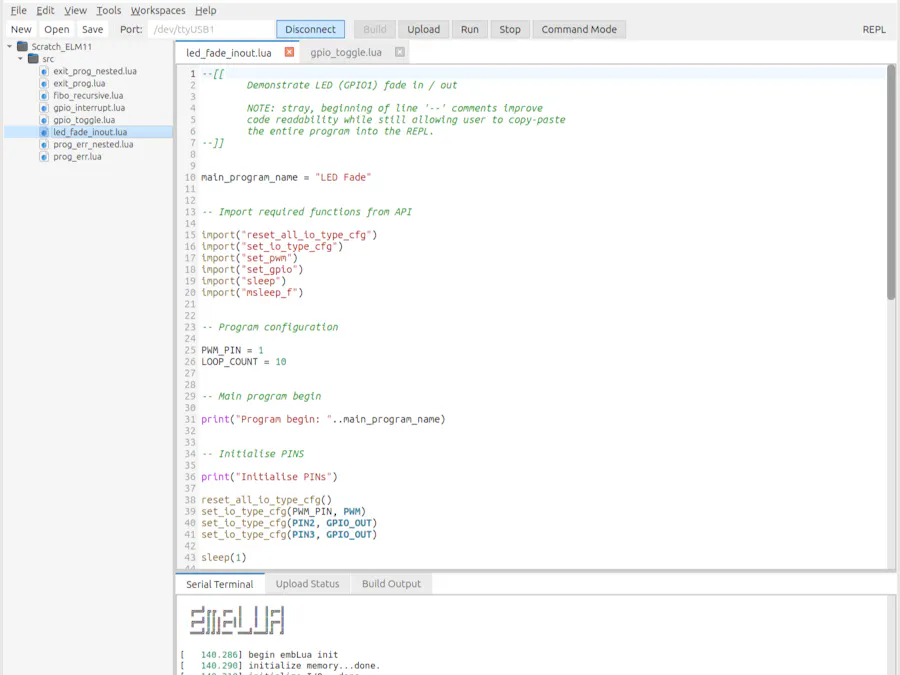 Get up and running with the new ELM11 IDE!