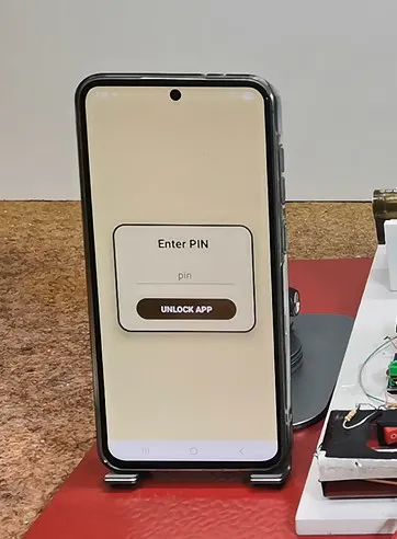 Enter PIN App Screen