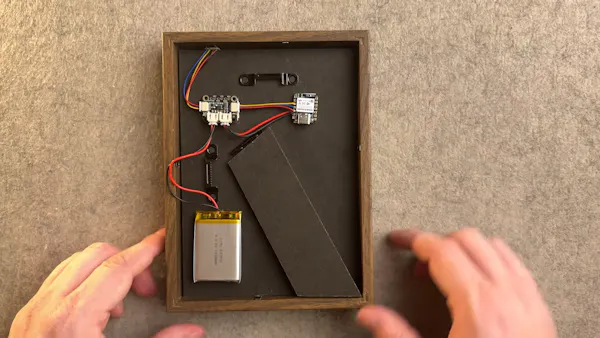 Turning an IKEA Frame Into a Smart Home Sensor